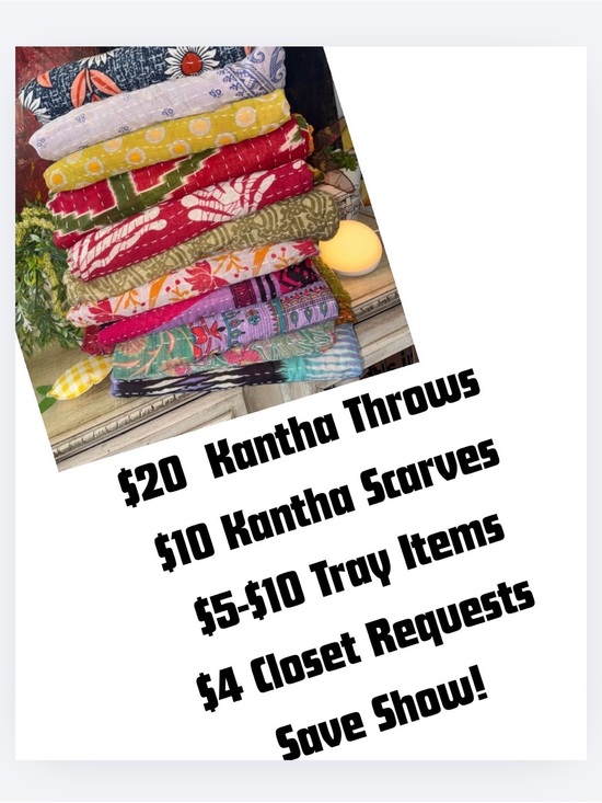 Other - $20Kanthas Show 8/9! Save Show-Giveaway! Win,Bundle$9+,&pick Kate♠️or$10⭐️Bucks
